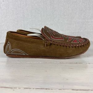480iagu Isabel Marant FINHA etoile nubuck slip on loafers women size 38